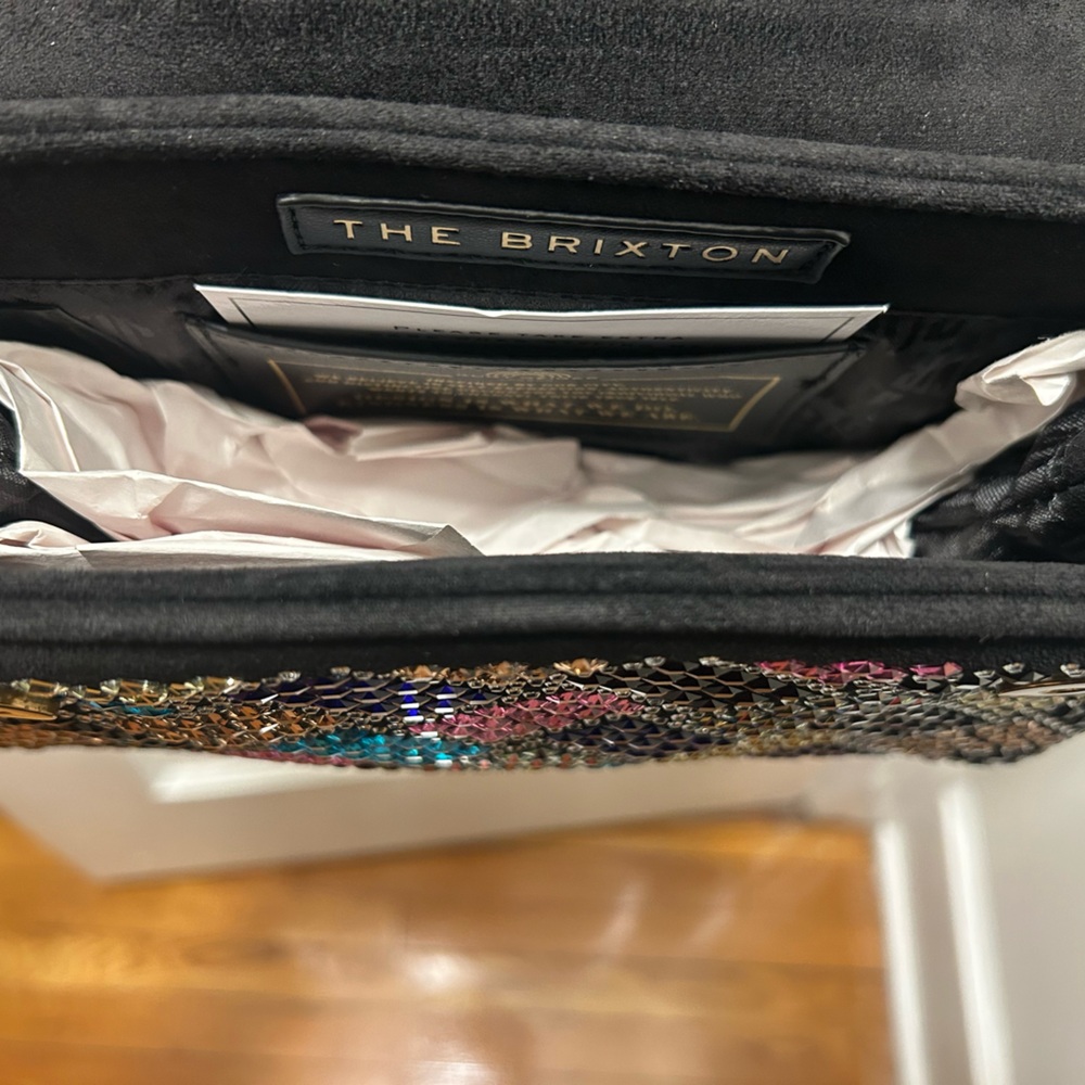 Kurt Geiger The Brixton Multicolor Embellished 2 Way Chain Bag NWT - Picture 15 of 16